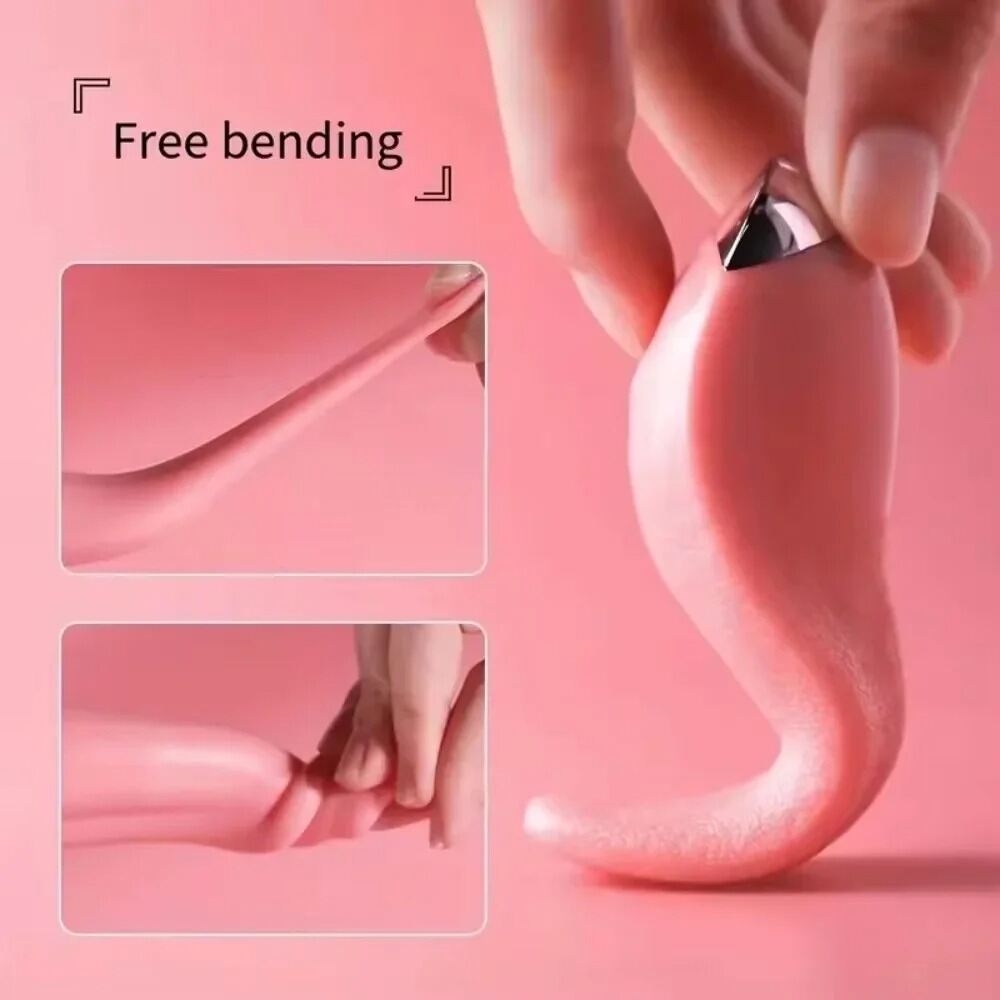 ของเล่นผู้ใหญ่ผู้หญิง ลิ้นเสมือนจริงเลียจิมิ๊ สั่นอุ่นร้อน เครื่องกระตุ้นจุด G ไอเทมพาเสร็จสมบูรณ์แบบ - Image 4